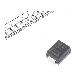 Diodă redresoare SMD 200V 3A 35ns SMB Ufmax 0,9V Ifsm 112A | Electronic-mag.ro | Componente Electronice