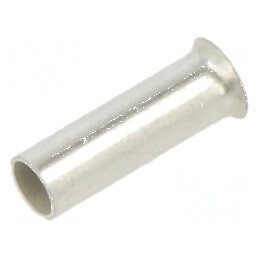 Vârf tub capăt neizolat cupru 1,5mm² cositorit crimpat | Electronic-mag.ro | Componente Electronice