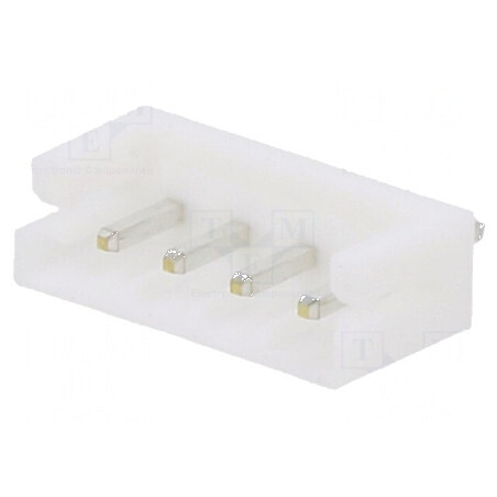 Conector cablu-placă soclu tată EH 2,5mm PIN 4 THT 250V 3A | Electronic-mag.ro | Componente Electronice