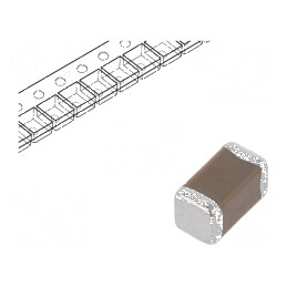 Condensator ceramic MLCC 2,2uF 50V X7R ±10% SMD 1206 | Electronic-mag.ro | Componente Electronice