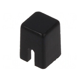 Buton negru fără TS 6x Corp | Electronic-mag.ro | Componente Electronice
