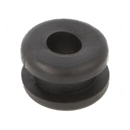 Manşon PVC negru Ø10mm Ø6mm -30÷60°C UL94V-0 | Electronic-mag.ro | Componente Electronice