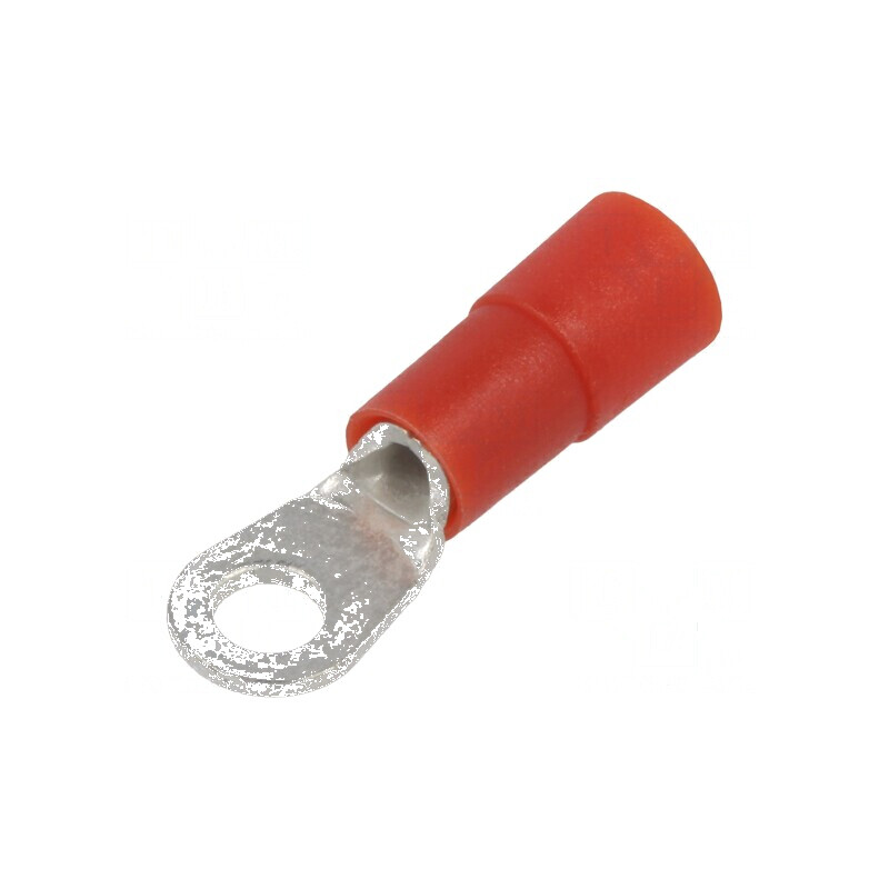 Vârf inelar M3 Ø 3,2mm izolată pentru cablu 0,5-1mm2 crimpat | Electronic-mag.ro | Componente Electronice Vârf inelar M3 Ø 3,2mm izolată pentru cablu 0,5-1mm2 crimpat | Electronic-mag.ro | Componente Electronice