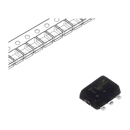Tranzistor N/P-MOSFET unipolar pereche complementară 20V 20V | Electronic-mag.ro | Componente Electronice
