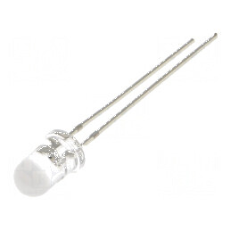LED 5mm Albastru 1560-2180mcd 100° Convex | Electronic-mag.ro | Componente Electronice