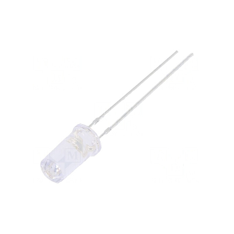 LED 5mm Albastru 500-750mcd 50° Plat | Electronic-mag.ro | Componente Electronice