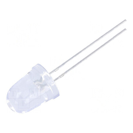 LED 10mm Albastru 14400÷18000mcd 8° Convex | Electronic-mag.ro | Componente Electronice