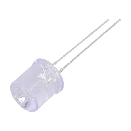 LED 10mm Albastru 750-1120mcd 100° Plat | Electronic-mag.ro | Componente Electronice