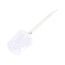 LED 10mm albastru 330-500mcd 180° plat | Electronic-mag.ro | Componente Electronice
