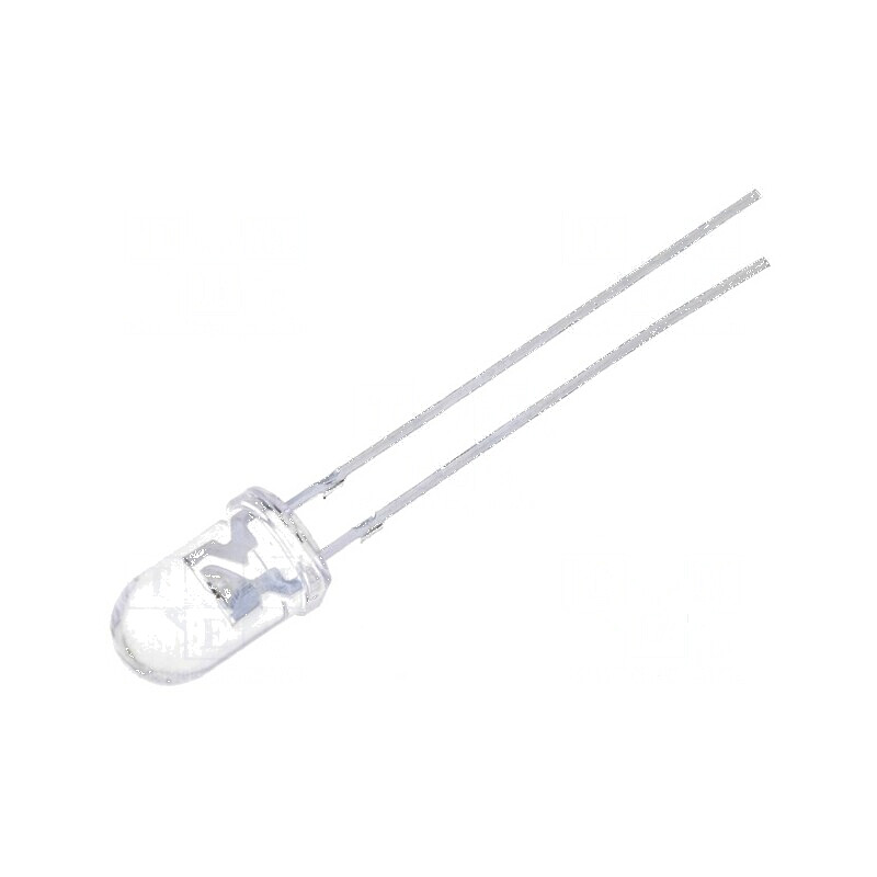 LED 5mm Verde 7000-10000mcd 30° Convex | Electronic-mag.ro | Componente Electronice