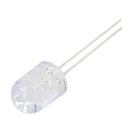 LED 10mm roșie 10000-12000mcd 30° convex | Electronic-mag.ro | Componente Electronice