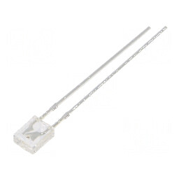 LED dreptunghiular galben 2x4x5mm 750-1120mcd 100° 20mA | Electronic-mag.ro | Componente Electronice