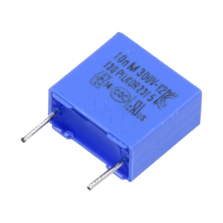 Condensator polipropilenă Y2 10nF THT ±20% 10mm 10-105°C | Electronic-mag.ro | Componente Electronice