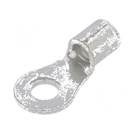 Vârf inelar M4 2,63-6,64mm2 crimpat pe cablu neizolat 4,3mm | Electronic-mag.ro | Componente Electronice