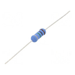 Rezistor metal oxid 1MΩ 2W ±5% Ø5x12mm -55÷155°C | Electronic-mag.ro | Componente Electronice