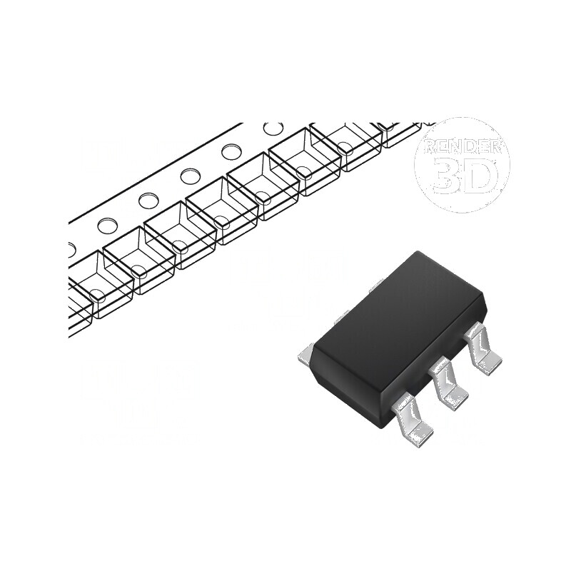 Tranzistor N/P-MOSFET unipolar 20V 0,75A 3A Idm | Electronic-mag.ro | Componente Electronice Tranzistor N/P-MOSFET unipolar 20V 0,75A 3A Idm | Electronic-mag.ro | Componente Electronice