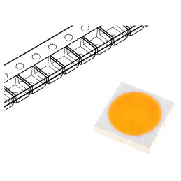 LED SMD 3030 Alb Neutru 4000K 100÷132lm 120° 150mA | Electronic-mag.ro | Componente Electronice