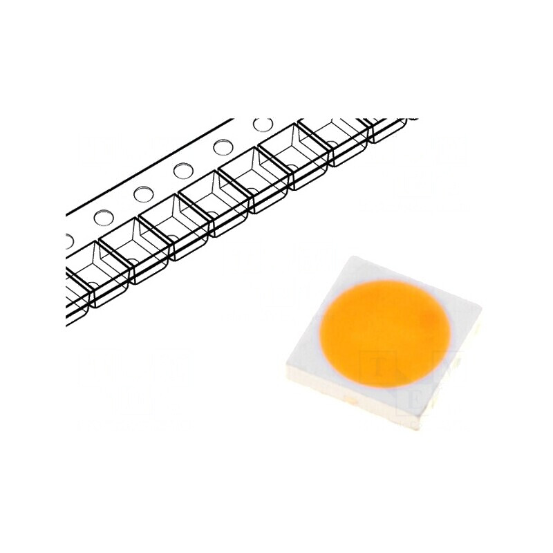 LED SMD 3030 Alb Neutru 4000K 100÷132lm 120° 150mA | Electronic-mag.ro | Componente Electronice