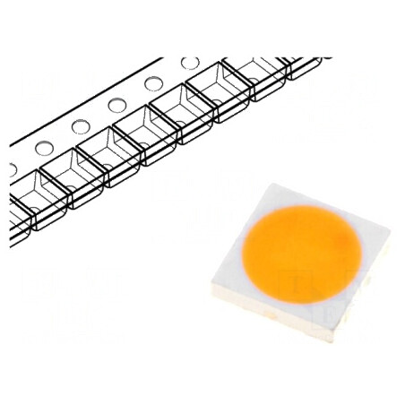 LED SMD 3030 Alb Neutru 4000K 100÷132lm 120° 150mA | Electronic-mag.ro | Componente Electronice