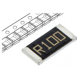 Rezistor metal film SMD 2512 100mΩ 2W ±1% -55÷155°C | Electronic-mag.ro | Componente Electronice