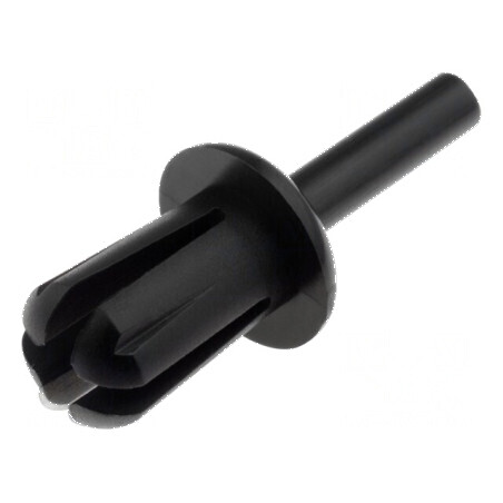 Diblu poliamidă 8mm negru UL94V-2 | Electronic-mag.ro | Componente Electronice