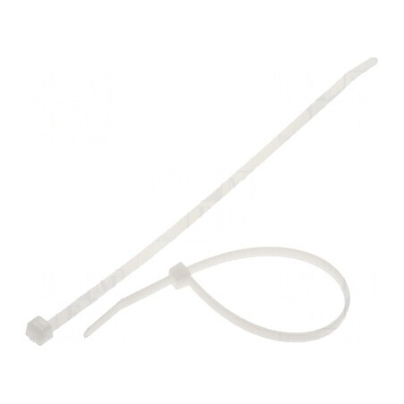 Colier de strângere poliamidă 210mm 4,7mm 355N naturală | Electronic-mag.ro | Componente Electronice