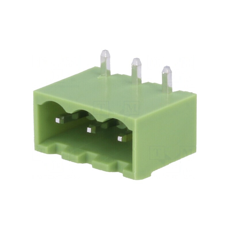 Regletă de conexiuni deconectabilă 5,08mm, 3 piste | Electronic-mag.ro | Componente Electronice