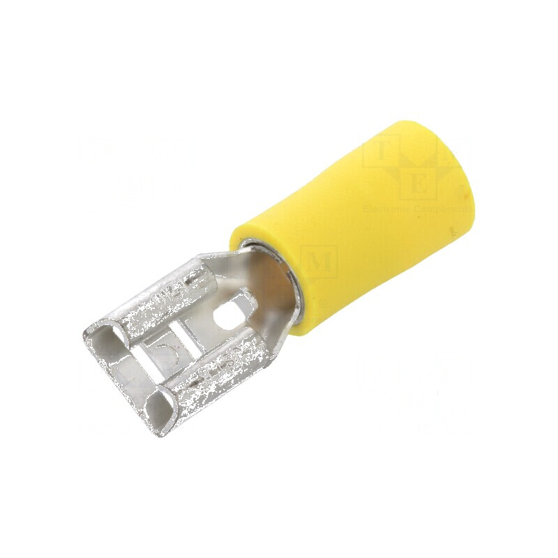 Terminal plat 6,3mm mamă 0,8mm pentru cablu 2,5÷6mm2 crimpat | Electronic-mag.ro | Componente Electronice Terminal plat 6,3mm mamă 0,8mm pentru cablu 2,5÷6mm2 crimpat | Electronic-mag.ro | Componente Electronice