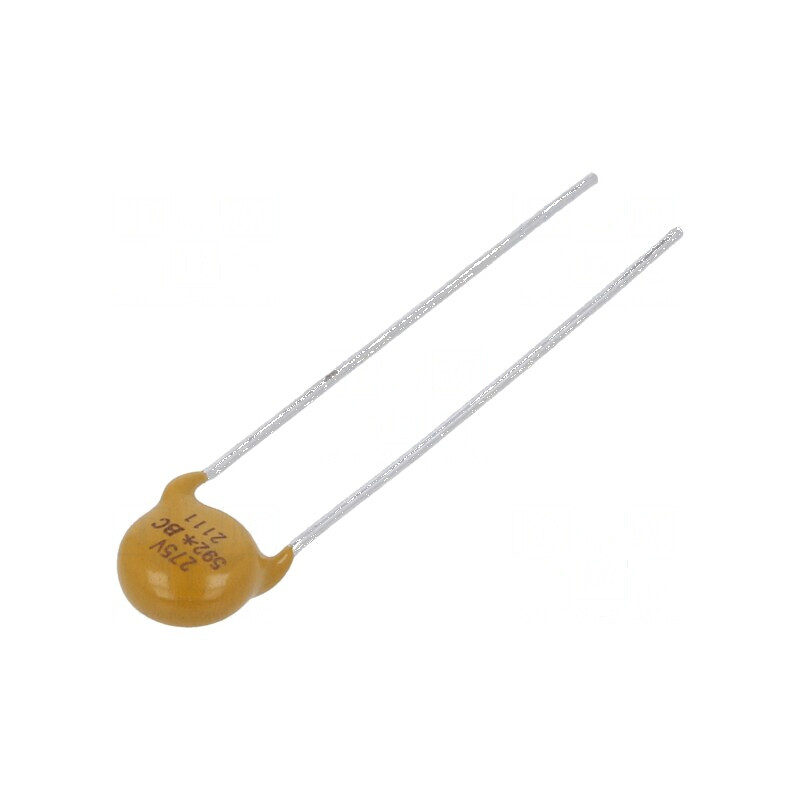 Varistor oxid de metal THT 275VAC 350VDC 430V 400A | Electronic-mag.ro | Componente Electronice Varistor oxid de metal THT 275VAC 350VDC 430V 400A | Electronic-mag.ro | Componente Electronice
