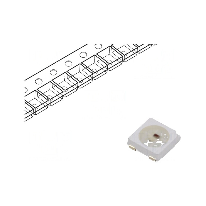 LED SMD 5050 Programabil RGB 5x5mm 3,7V-5,3V 2kHz | Electronic-mag.ro | Componente Electronice LED SMD 5050 Programabil RGB 5x5mm 3,7V-5,3V 2kHz | Electronic-mag.ro | Componente Electronice