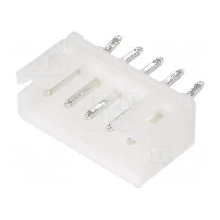 Conector cablu-placă soclu tată PIN 5 Pas 2mm THT 100V | Electronic-mag.ro | Componente Electronice
