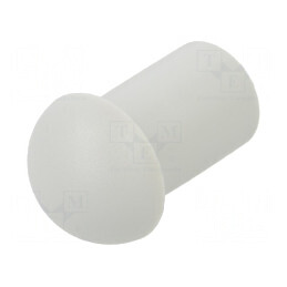 Capac de protecție poliamidă gri deschis Ø 9,7mm Entrelec | Electronic-mag.ro | Componente Electronice