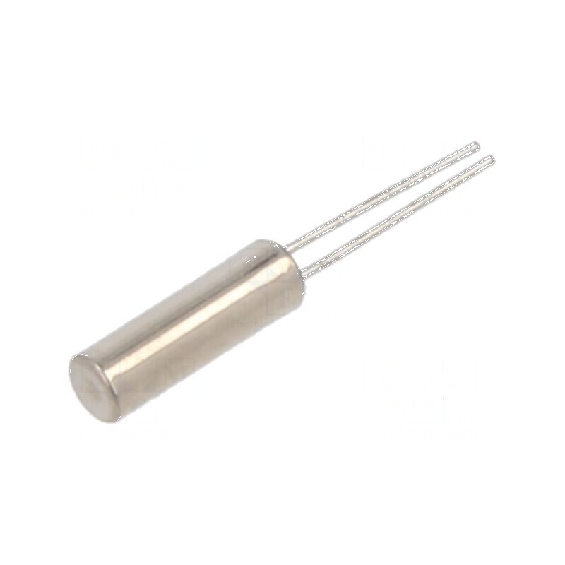 Rezonator pentru ceasuri 32,768kHz ±20ppm 12,5pF THT Ø1,9x6mm | Electronic-mag.ro | Componente Electronice
