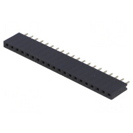 Conector şiruri pini soclu mamă 20 pini 2,54mm THT 1x20 | Electronic-mag.ro | Componente Electronice