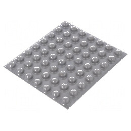 Picioruş autoadeziv gri poliuretan 5,1mm Duritate Shore 70 | Electronic-mag.ro | Componente Electronice