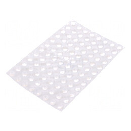 Picioruş autoadeziv transparent poliuretan H: 3,8mm Bumpon | Electronic-mag.ro | Componente Electronice
