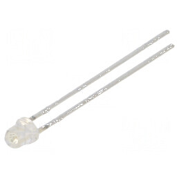 LED 3mm albastru 160-320mcd 90° convex 90mW | Electronic-mag.ro | Componente Electronice