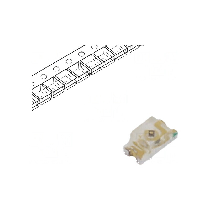 LED SMD 0603 Verde 12-43mcd 1,6x0,8x0,7mm 20mA 140° | Electronic-mag.ro | Componente Electronice LED SMD 0603 Verde 12-43mcd 1,6x0,8x0,7mm 20mA 140° | Electronic-mag.ro | Componente Electronice