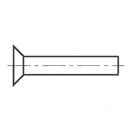 Diblu aluminiu 3mm x 6mm BN 318 | Electronic-mag.ro | Componente Electronice