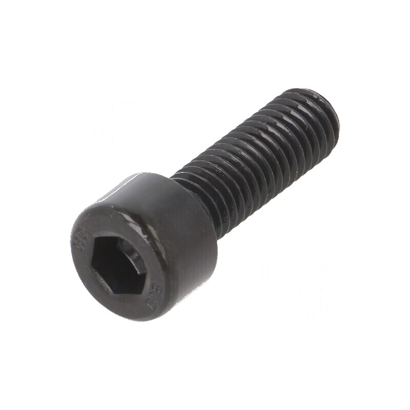 Şurub 1,25 Cap Rotund Imbus HEX 6mm Oţel Finisaj Negru | Electronic-mag.ro | Componente Electronice
