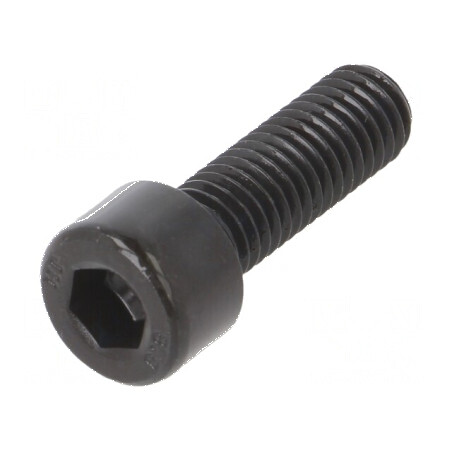 Şurub 1,25 Cap Rotund Imbus HEX 6mm Oţel Finisaj Negru | Electronic-mag.ro | Componente Electronice