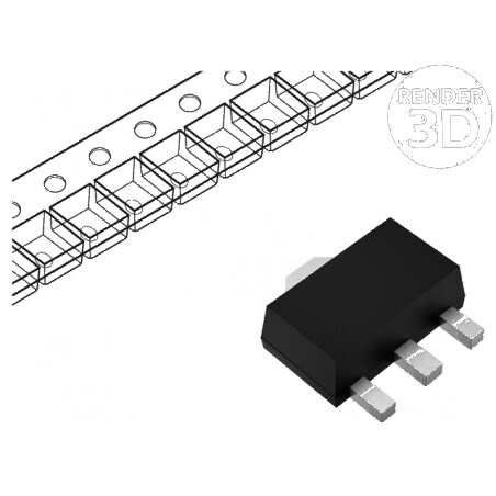 Sursă tensiune de referinţă 2,495V SOT89 | Electronic-mag.ro | Componente Electronice