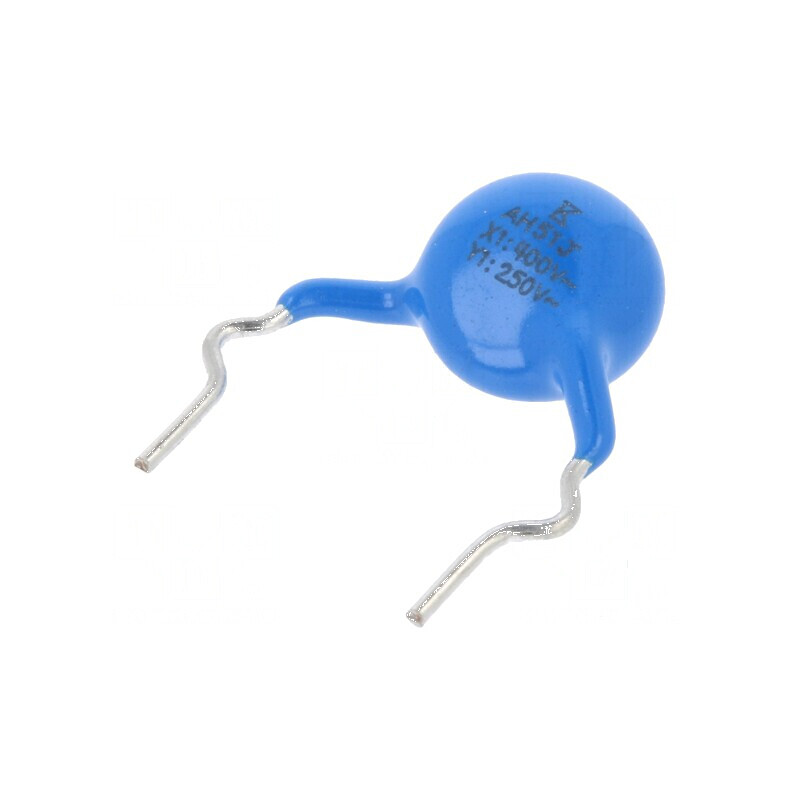 Condensator ceramic X1/Y1 51pF SL ±5% THT 10mm | Electronic-mag.ro | Componente Electronice