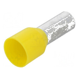 Vârf tub de capăt cupru 25mm2 16mm cositorit crimpat izolată | Electronic-mag.ro | Componente Electronice