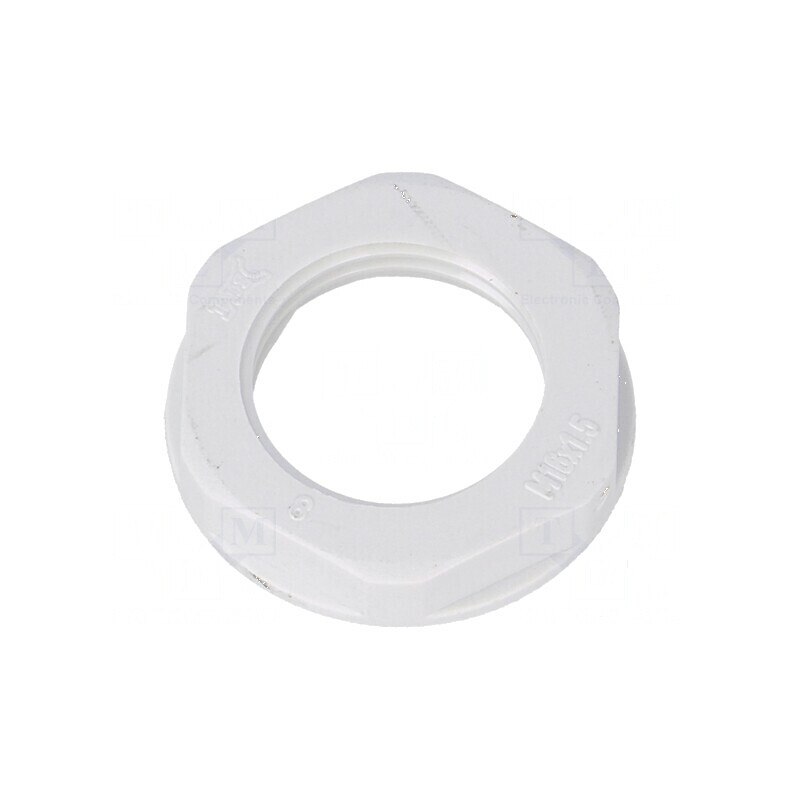 Piuliță M16 poliamidă 22mm gri Pas 1,5 | Electronic-mag.ro | Componente Electronice Piuliță M16 poliamidă 22mm gri Pas 1,5 | Electronic-mag.ro | Componente Electronice
