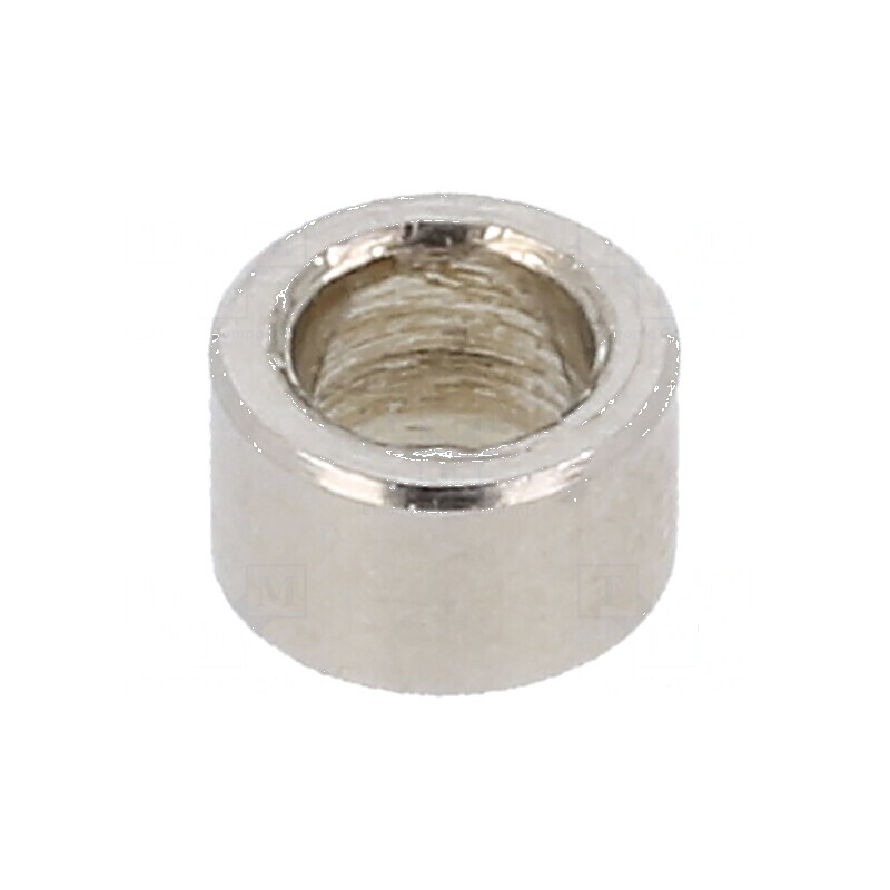 Manșon distanțier cilindric 3mm alamă nichel 5mm diametru exterior | Electronic-mag.ro | Componente Electronice Manșon distanțier cilindric 3mm alamă nichel 5mm diametru exterior | Electronic-mag.ro | Componente Electronice