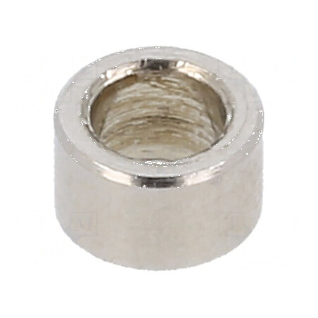 Manșon distanțier cilindric 3mm alamă nichel 5mm diametru exterior | Electronic-mag.ro | Componente Electronice