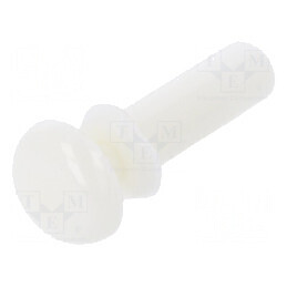 Diblu poliamidă alb 7,2mm x 2,7mm | Electronic-mag.ro | Componente Electronice