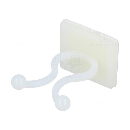 Clipsuri pentru cablu Ø10mm poliamidă naturală UL94V-2 | Electronic-mag.ro | Componente Electronice