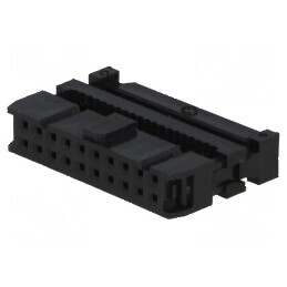 Conector IDC mufe mamă PIN 20 cu presare cablu | Electronic-mag.ro | Componente Electronice